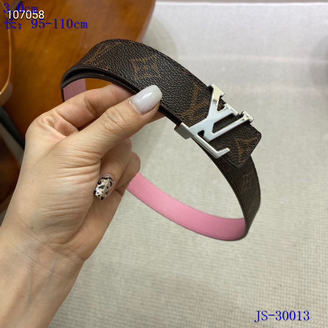 LV Belts 3.0 cm Width 110